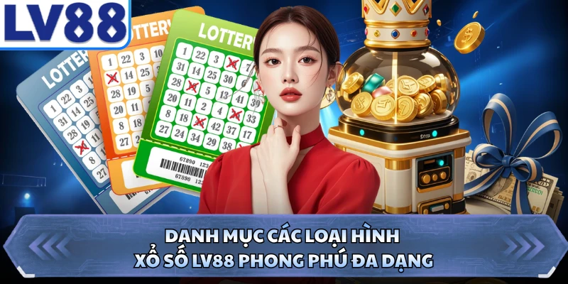 Danh mục các loại hình xổ số LV88 phong phú đa dạng