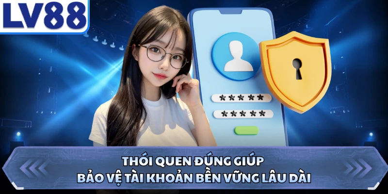 Thói quen đúng giúp bảo vệ tài khoản bền vững lâu dài